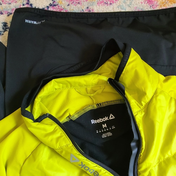 Men's quilted athletic jacket by Reebok, size M - Picture 4 of 4